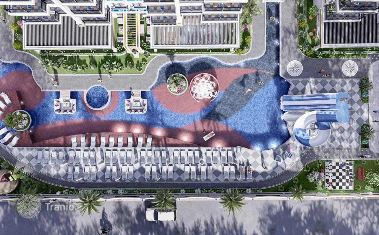 1–5-Bedroom Apartments with Sea View and Private Beach in Oba, Alanya