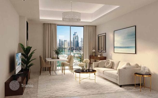 Новая резиденция Ajman Creek Towers с бассейнами и зонами отдыха, Ajman, ОАЭ