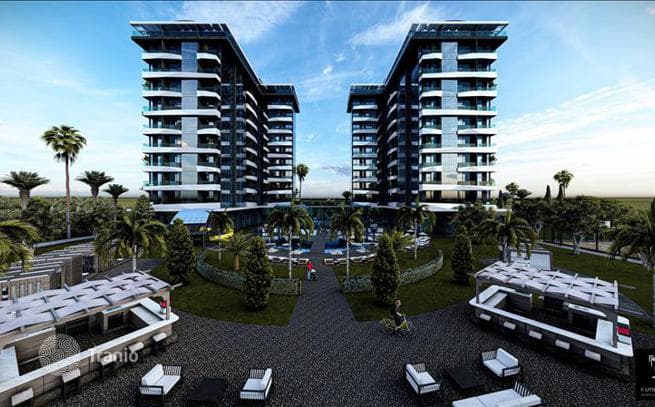New Luxury Apartments with Pools, Water Park and Private Beach in Avsallar, Alanya, photo 5