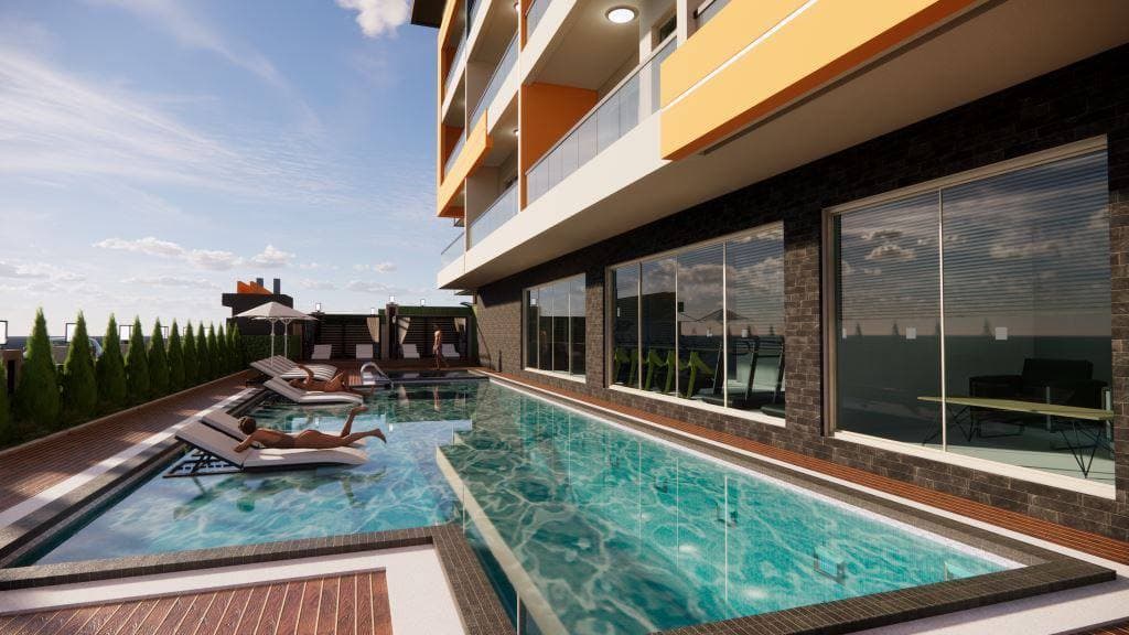 1-Bedroom (1+1) Apartment in Mahmutlar, photo 2
