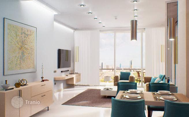 Новая резиденция Golf Views Seven City с бассейнами, торговым центром и коворкингом, JLT, Дубай, ОАЭ