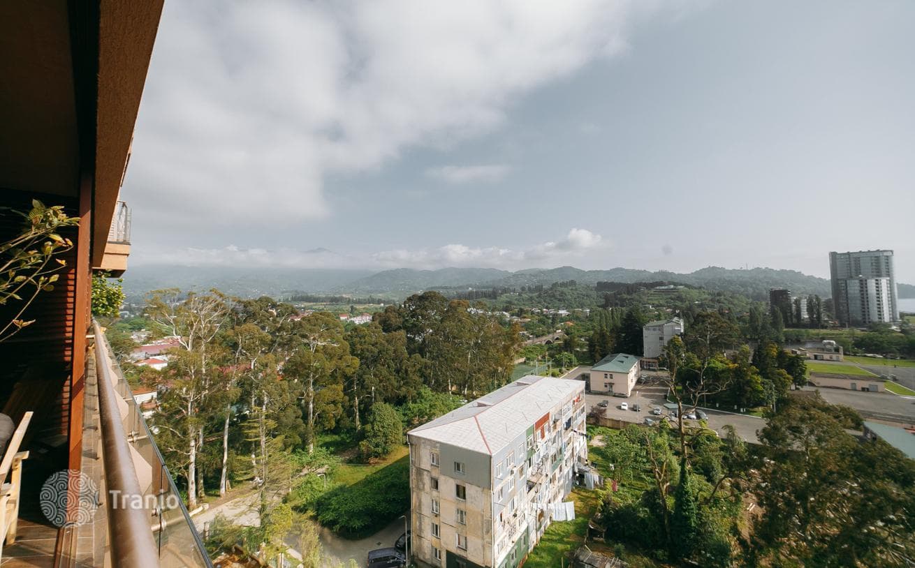 1-Bedroom Apartment with Sea and Mountain Views in Batumi