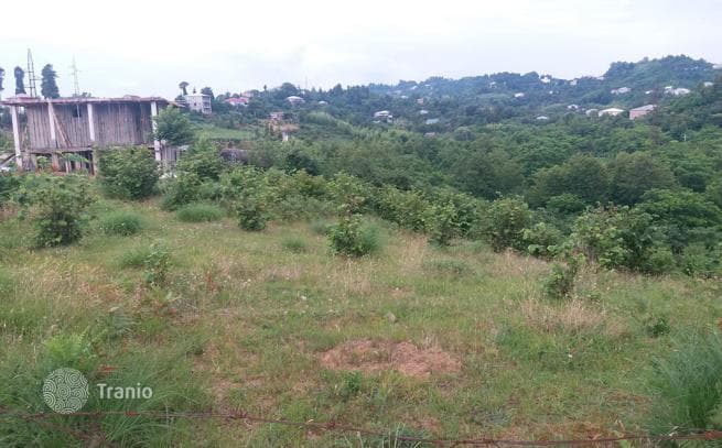 Красивый участок в горах недалеко от моря и города Батуми