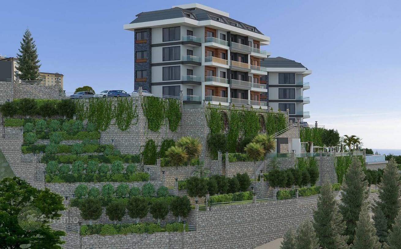 Apartments with Sea View in a Complex with Pool in Alanya, photo 4