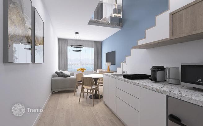 New Apartments with Sea View Near Metro Station in Piraeus