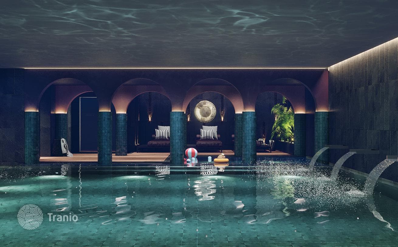 Luxury Residential Complex with Pools and Spa in Bahcelievler, Istanbul