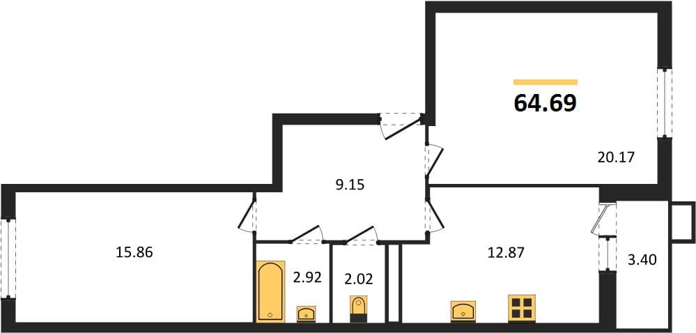 Apartment in Sady u Morya, Temryuk