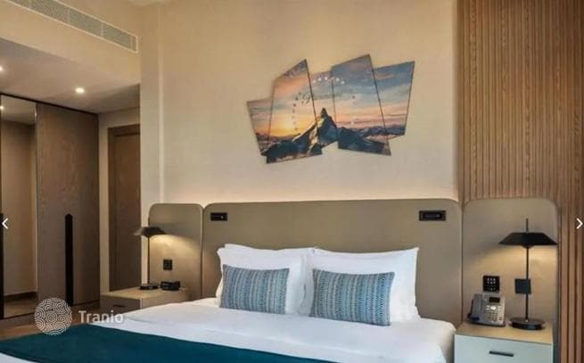 Студия с видом на канал в резиденции Paramount Tower Hotel & Residences с бассейном и спа-центром, Business Bay, Дубай, ОАЭ, фото 3