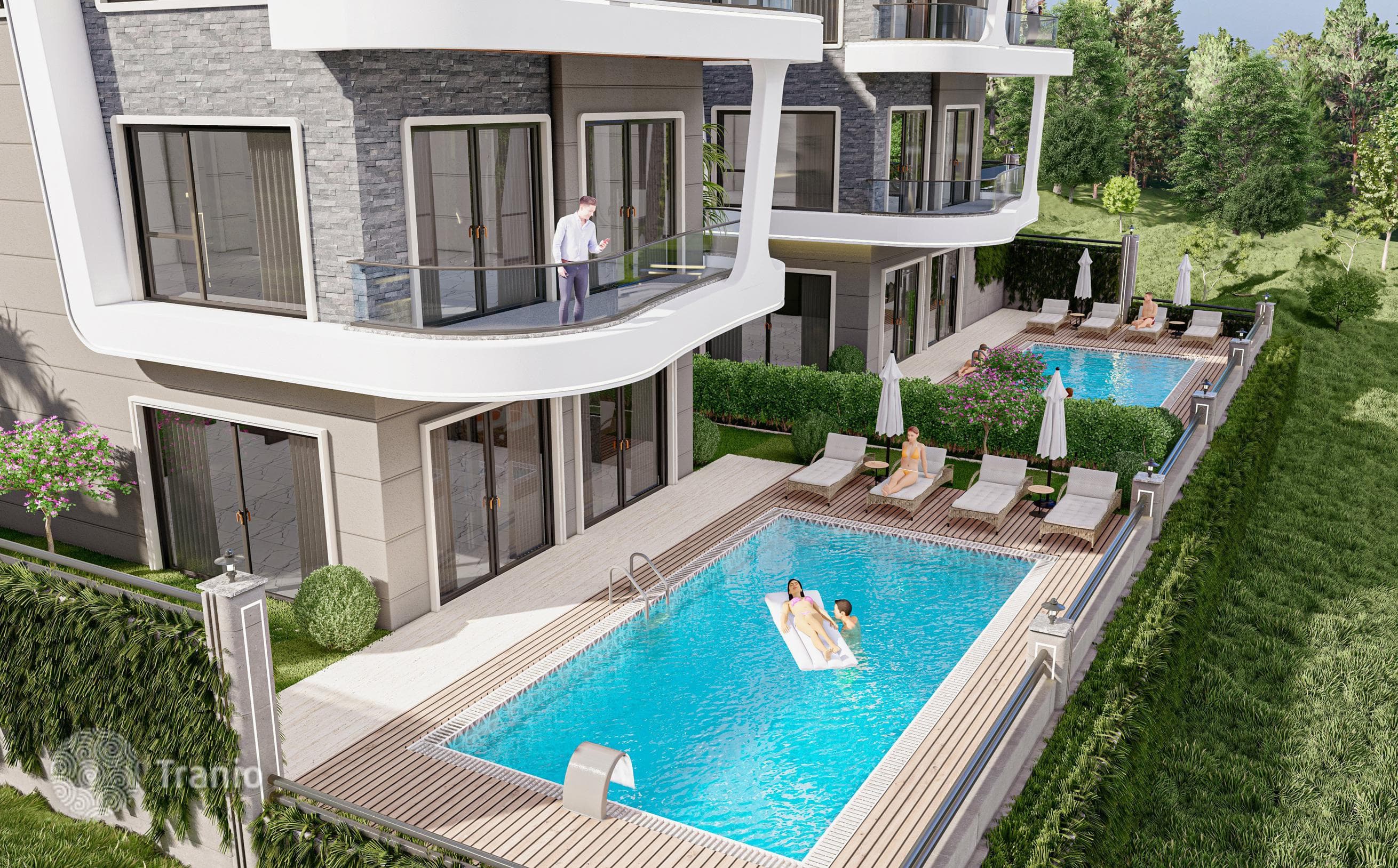 4-Bedroom Villa with Private Pool in Kargicak, Alanya, photo 2