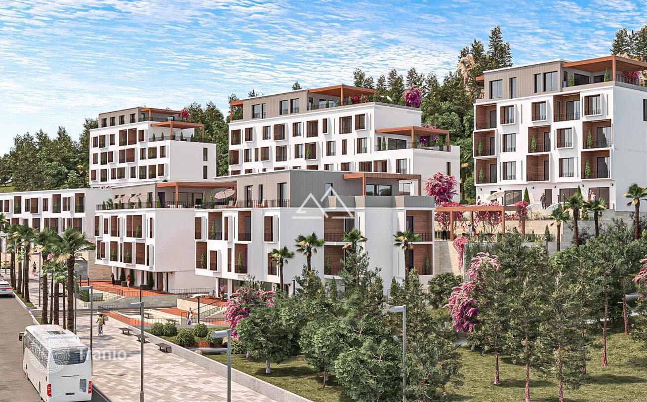 2-Bedroom Apartment with Sea View in Tivat