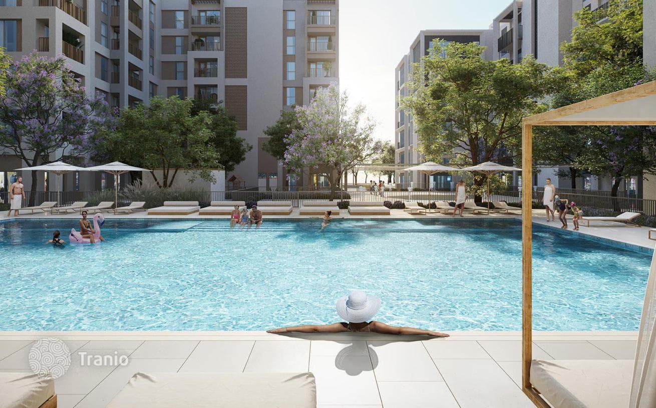 Apartments with Terraces, Park and Harbor Views in Cedar, Dubai Creek Harbour