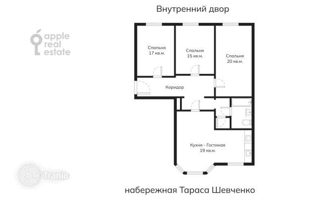 3-Bedroom Apartment with River View in Dorogomovilovo, Moscow, photo 4