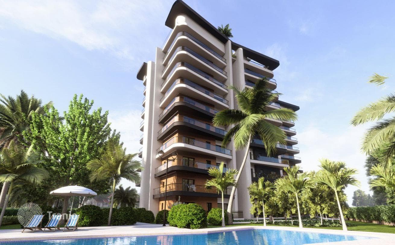 New Apartments with Infinity Pool in Long Beach, Cyprus