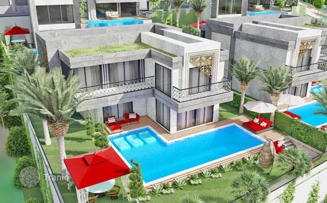 Luxury Villas with Private Pool and Garden in Kargicak, Antalya, photo 4