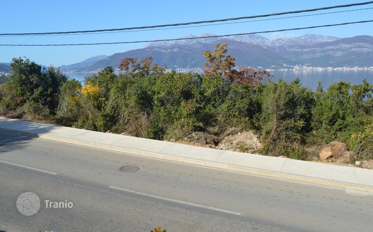 Land Plot with Sea View in Radovici, Tivat
