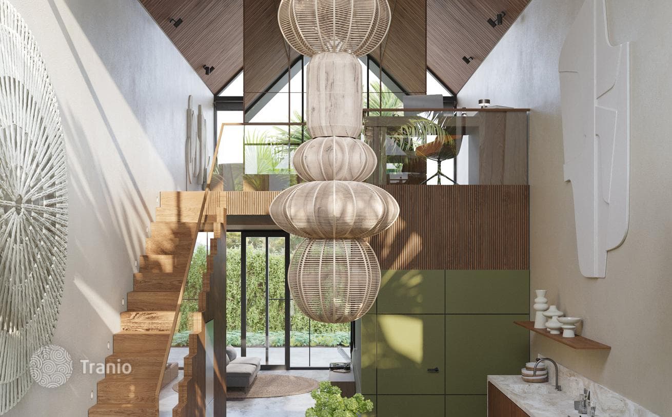 Townhouses with Rice Field Views in Canggu, Bali