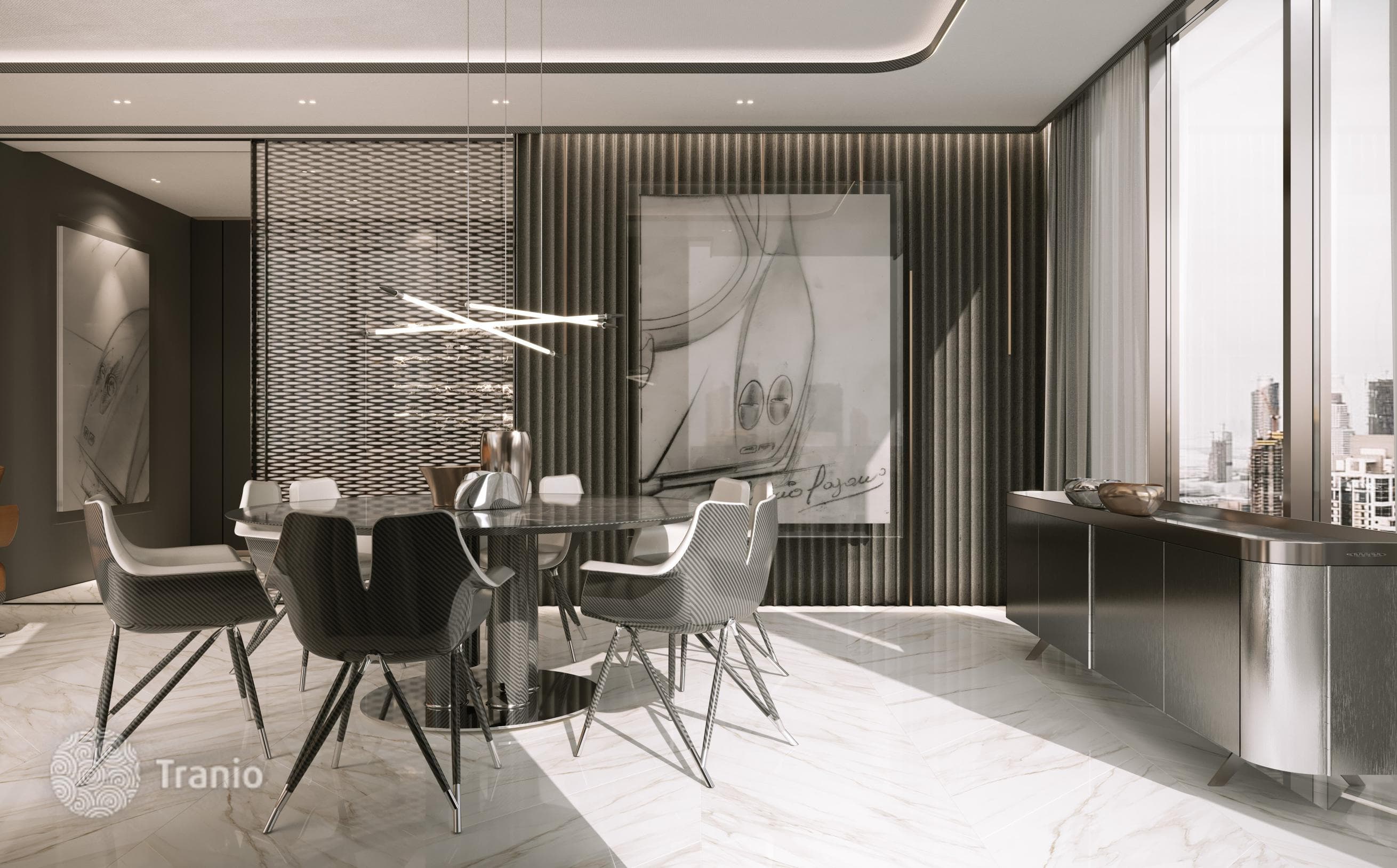 Luxury PAGANI Tower Apartments with Canal and Burj Khalifa Views in Business Bay, Dubai, photo 4
