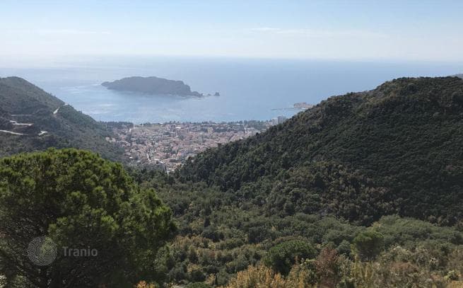 Land Plot with Panoramic Views in Marković, Budva