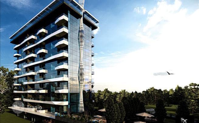 New Luxury Apartments with Pools, Water Park and Private Beach in Avsallar, Alanya, photo 4