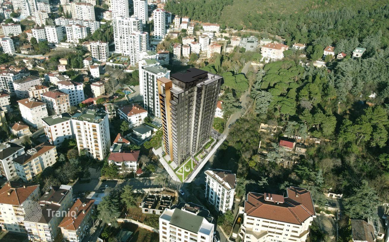 3-Bedroom (3+1) Apartments with Sea View in Kartal, Istanbul