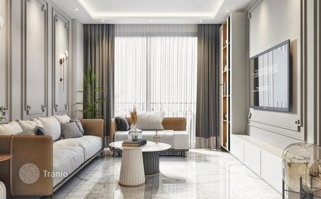 3-Bedroom Penthouse with Shared Pool in Oba, Alanya