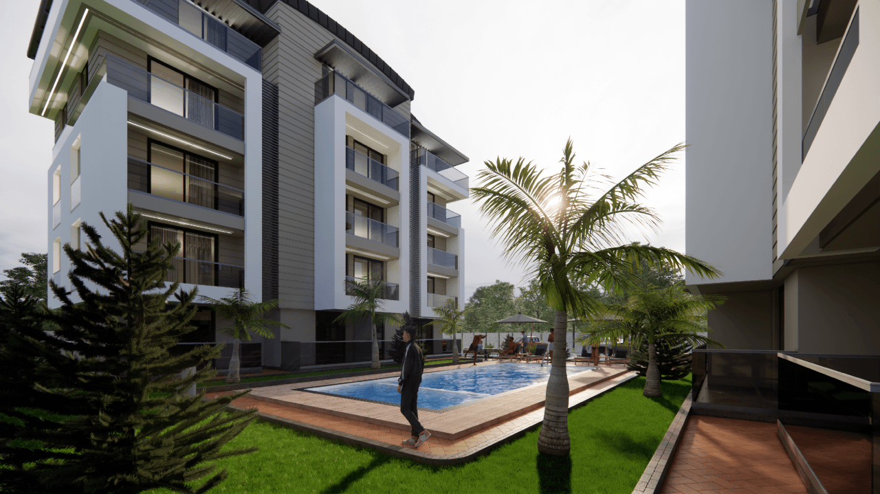 1-Bedroom Apartment in Antalya