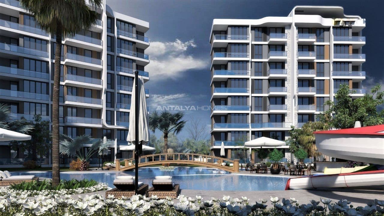 Апартаменты в Анталии, Турция, 50 м²