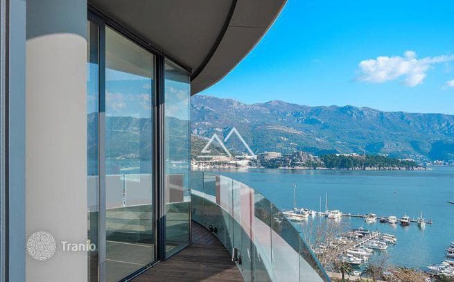 Luxury 3-Bedroom Apartment with Panoramic Sea View in Budva, photo 4