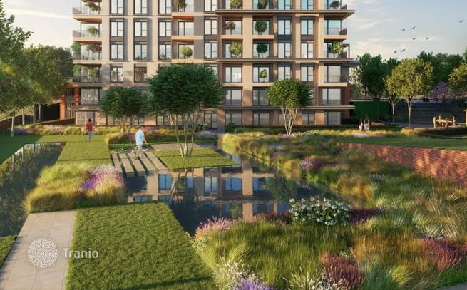 New Apartments with Pools and Green Spaces in Istanbul
