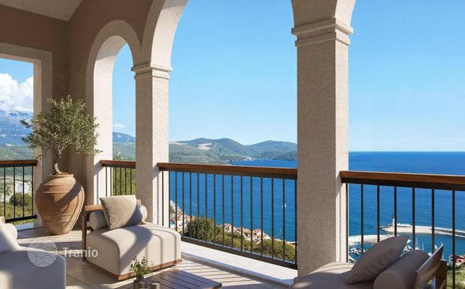 Apartments with Panoramic Sea Views in Lustica Bay, Montenegro