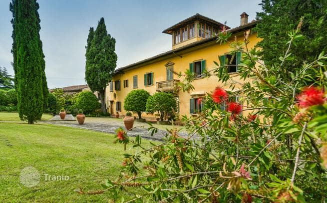 9-Bedroom Villa with Florence Views in Tuscany, Italy
