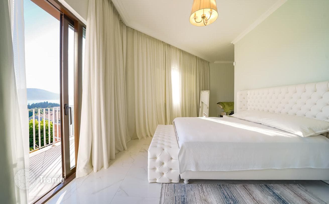 3-Bedroom Villa with Private Pool and Bay Views in Tivat