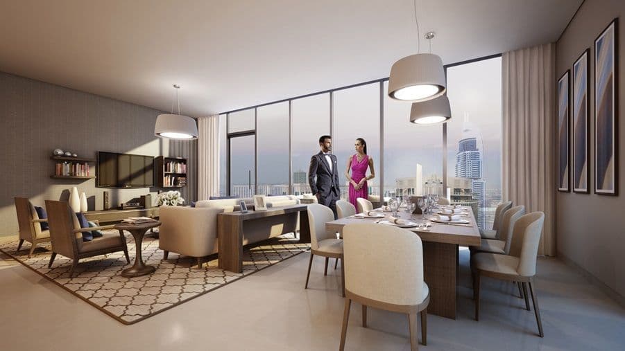 2-Bedroom Apartment in Downtown Dubai, photo 2