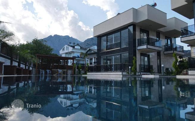 Роскошные триплексные виллы 4+1 на продажу в Кемере Гёйнюк, Анталия, фото 5