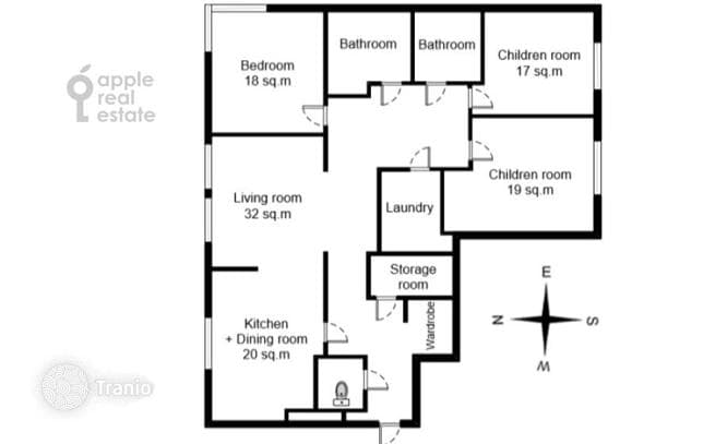 3-Bedroom Apartment with Park View in Khoroshevsky District, Moscow, photo 3