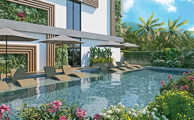 Furnished Apartments in New Development in Canggu, Bali