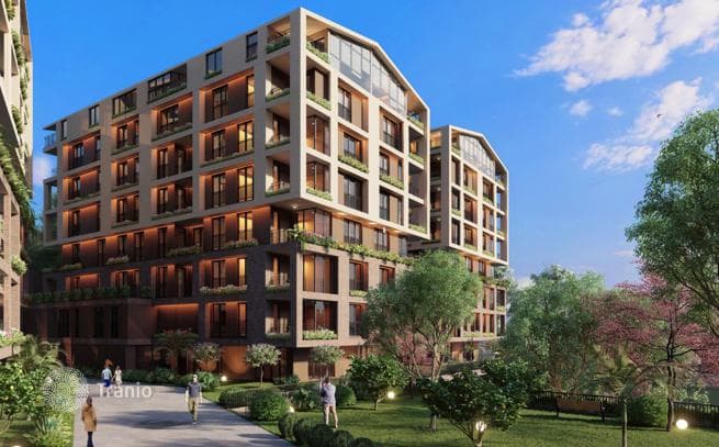 Apartments with Grove and City Views in Acibadem, Istanbul