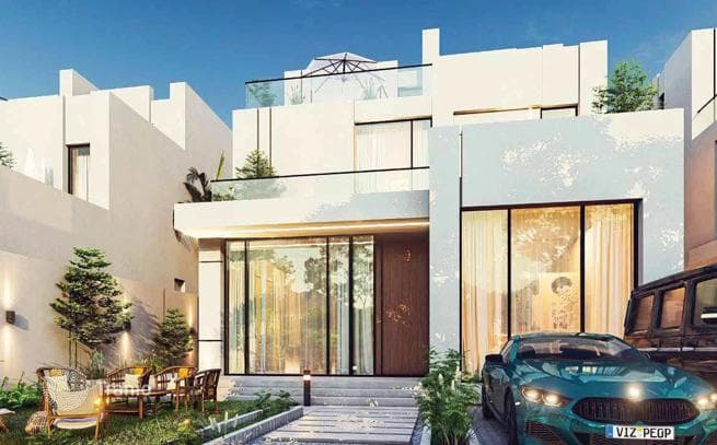 New Luxury Villas with Gardens in Lusail, Qatar