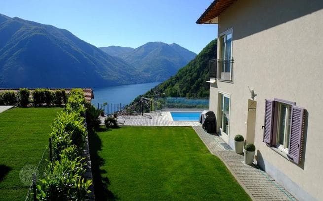 3-Bedroom Villa with 2 Private Pools and Lake View in Argegno, Como