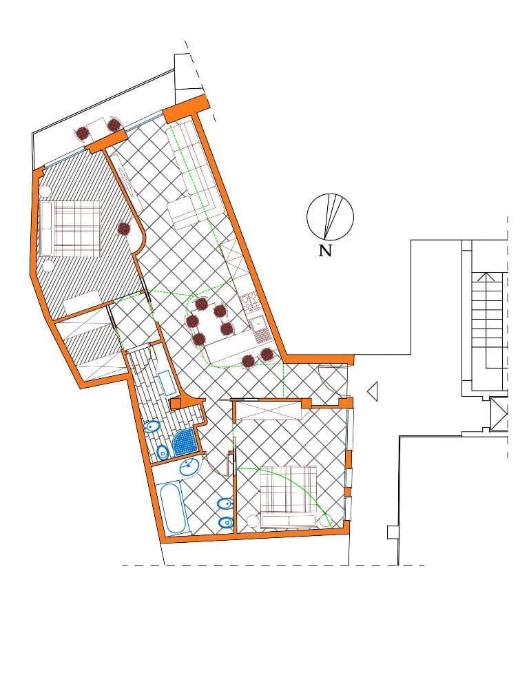 2-Bedroom Apartment in Ospedaletti, photo 4