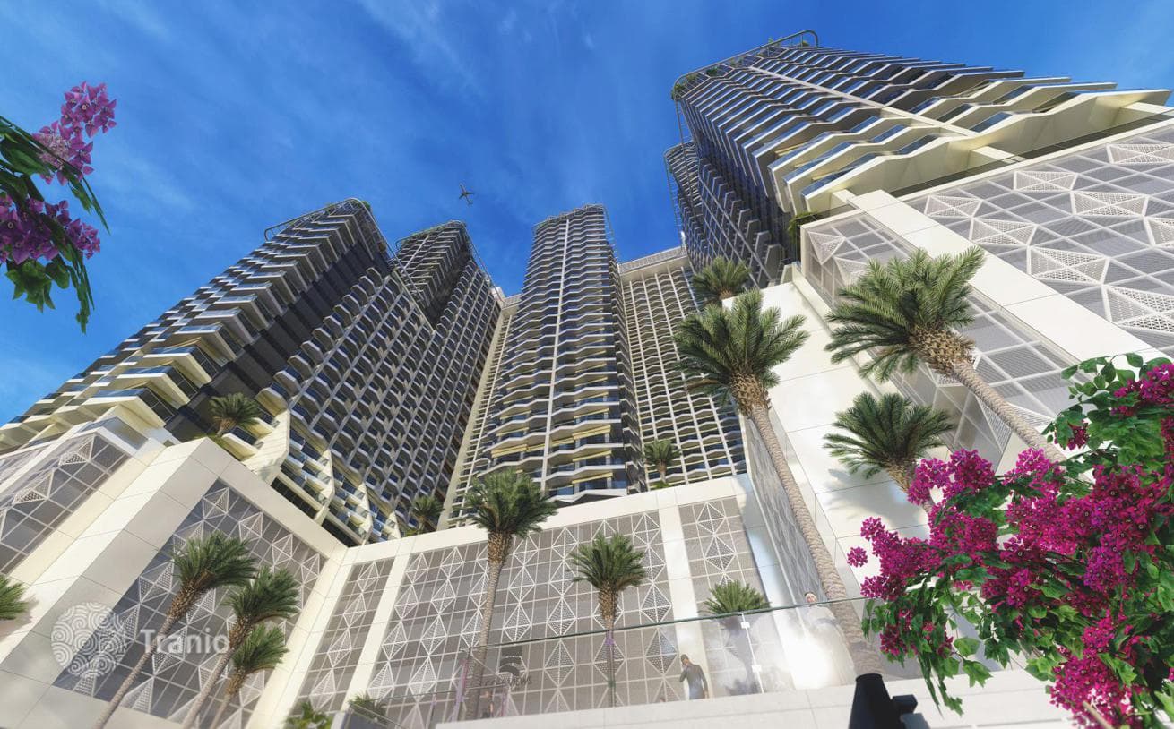 Новые квартиры «под ключ» в жилом комплексе Golf Views Seven City, район Jumeirah Lake Towers, Дубай, ОАЭ