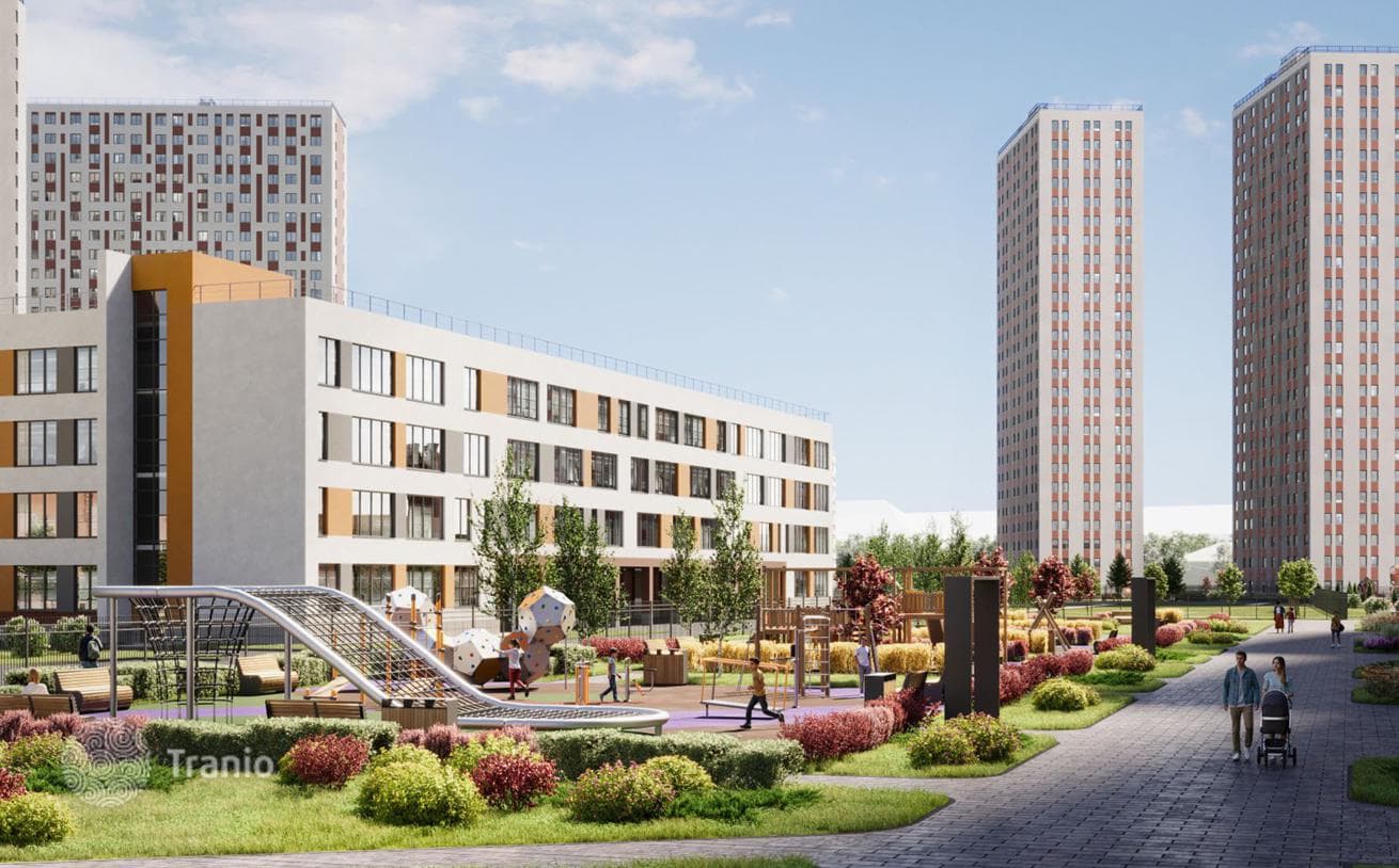 Modern Residential Complex with River Views in Saint Petersburg
