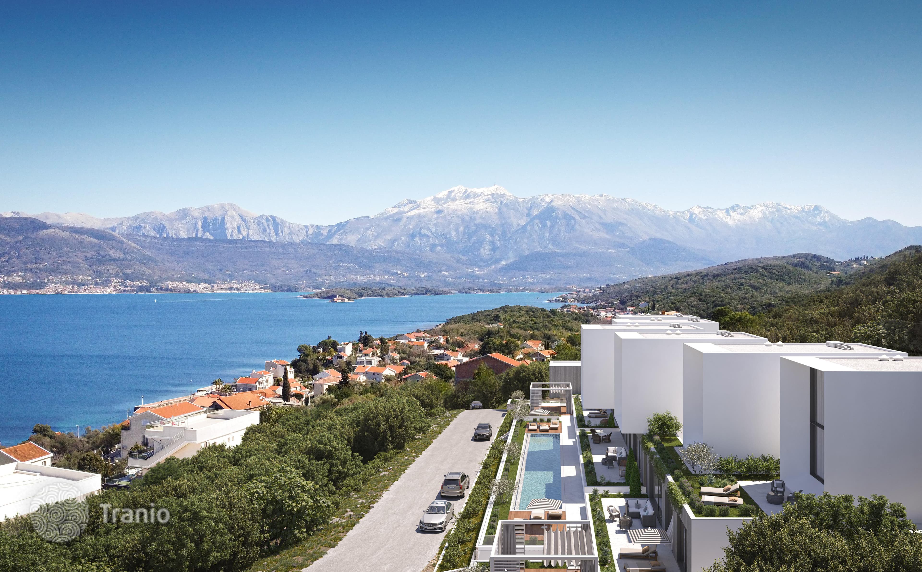 1-Bedroom Apartment with Sea View in Tivat