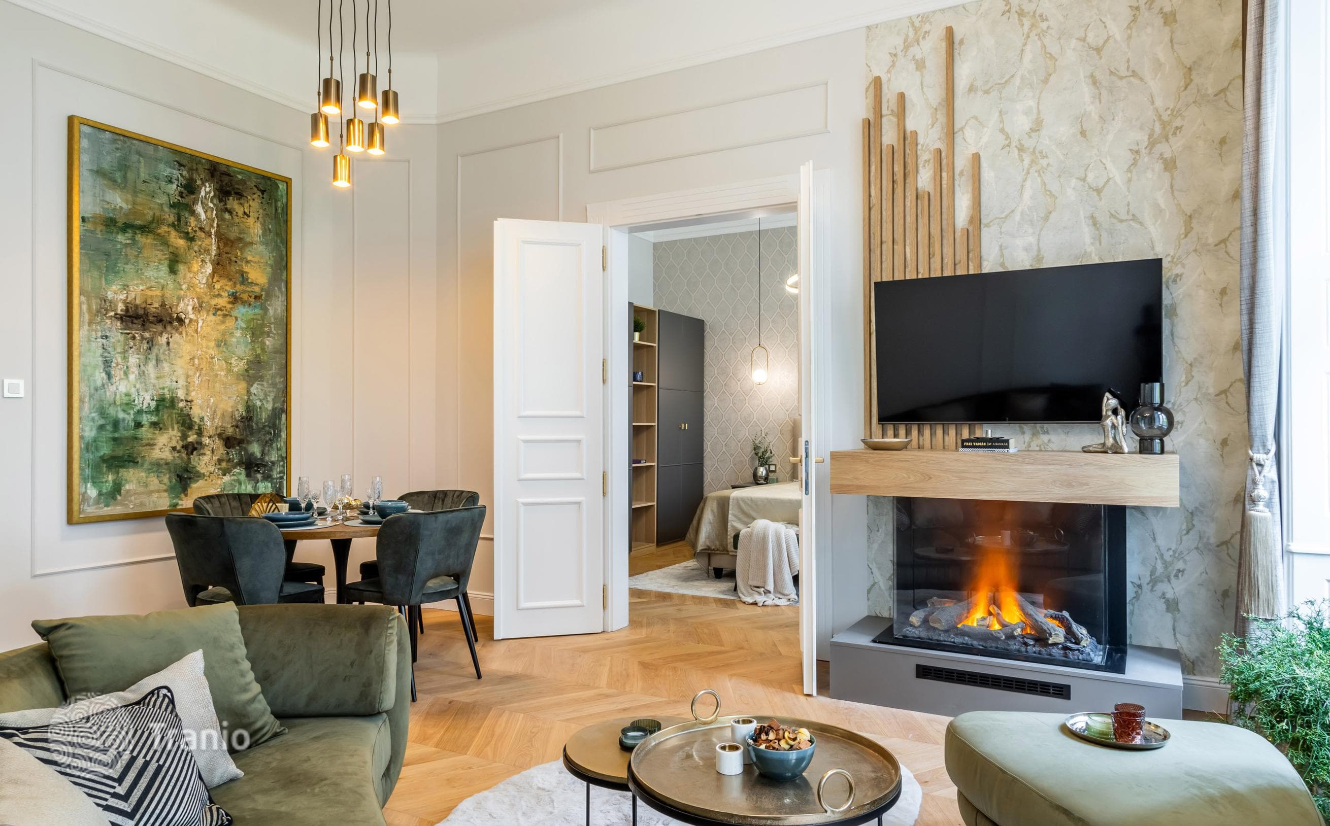 2-Bedroom Renovated Apartment with Balcony near Saint Stephen's Basilica, Budapest, photo 4