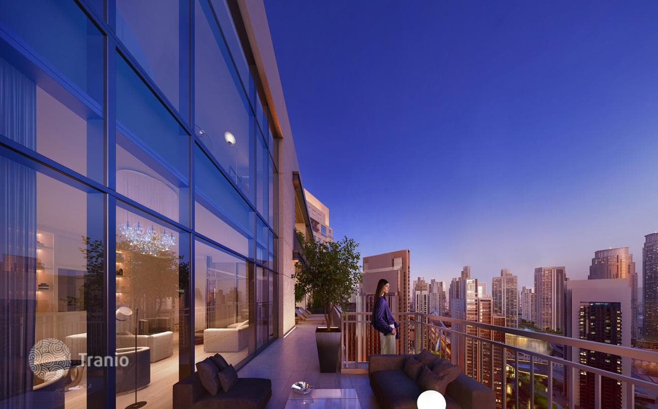 Современные апартаменты в резиденции с бассейнами Creek Rise Towers, район Dubai Creek Harbour, ОАЭ, фото 5