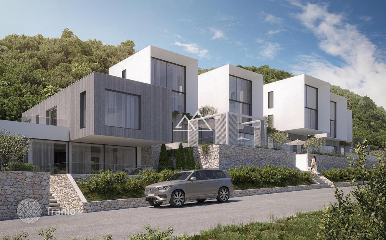 1-Bedroom Modern Duplex with Sea View in Krashichi, Lustica Peninsula, photo 3