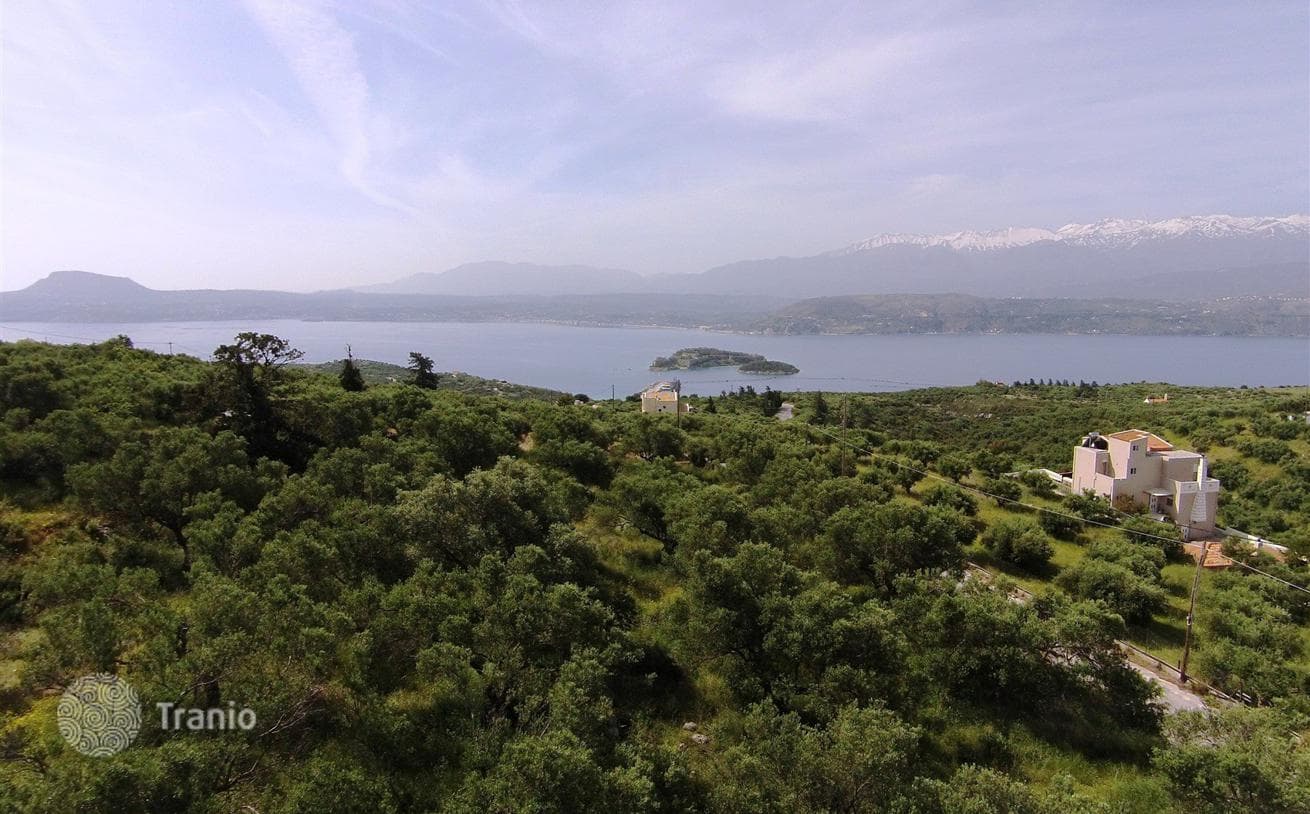 11,700 m² Land Plot with Panoramic Sea and Mountain Views in Sterna, Crete