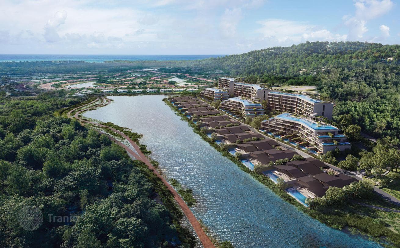 New Waterfront Villas with Pools in Laguna Phuket