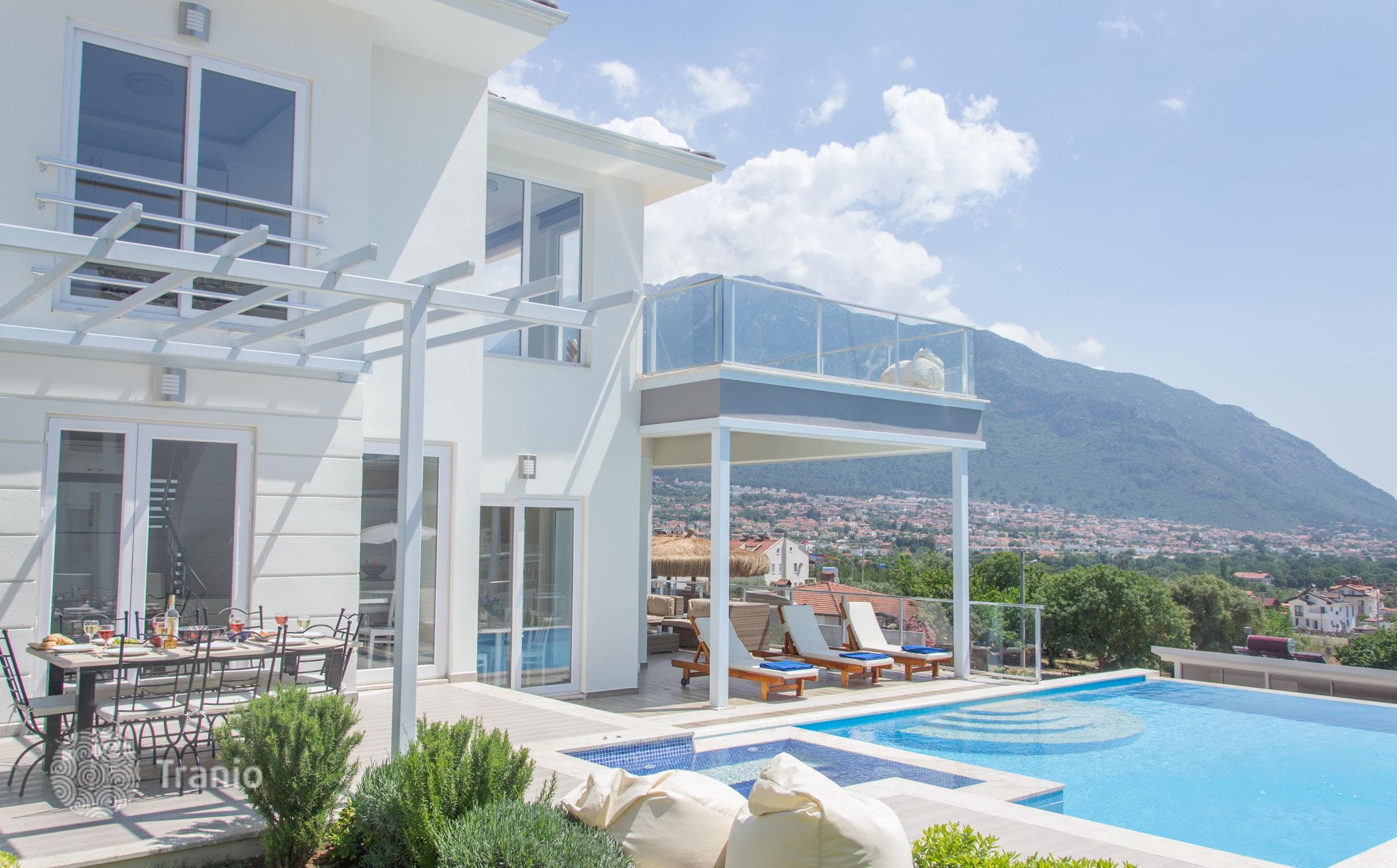 3-Bedroom Villa with Mountain Views in Fethiye