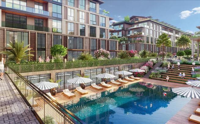 New Apartments with Pools and Playground in Istanbul